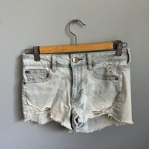 American Eagle Size 4 Blue Jean Shorts